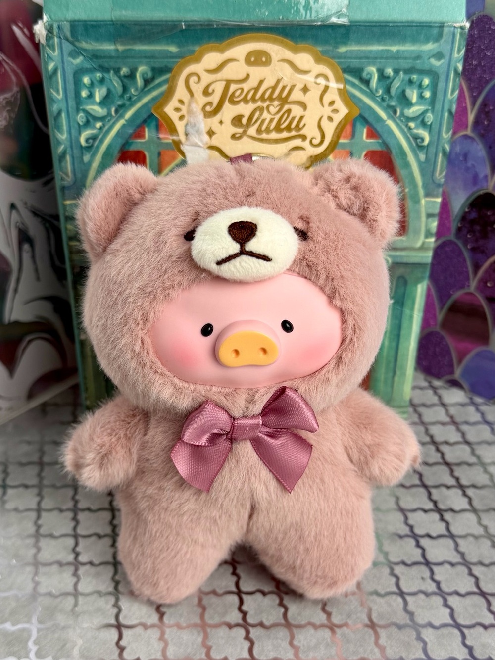 TOYZERO + “Romantic Teddy” Lulu The Piggy Blind Box Vintage Teddy Shop Blush - Picture 2 of 9